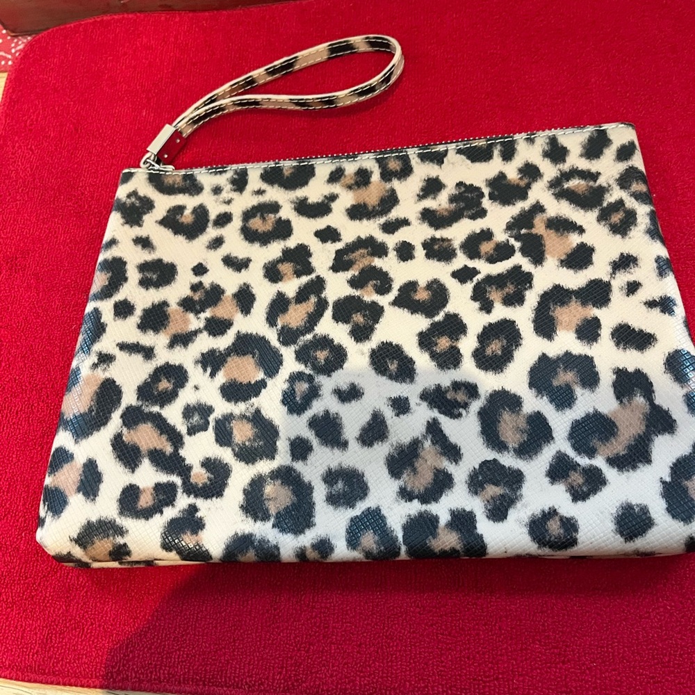 GUM leopard cosmetic bag/clutch